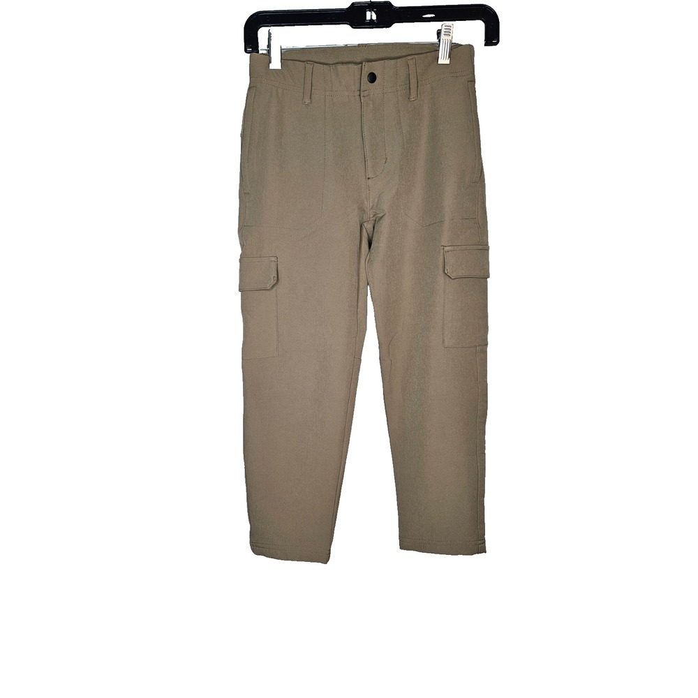 Old Navy Kids Cargo Pull On Elastic Pants Brown Size M (8) Pockets Casual